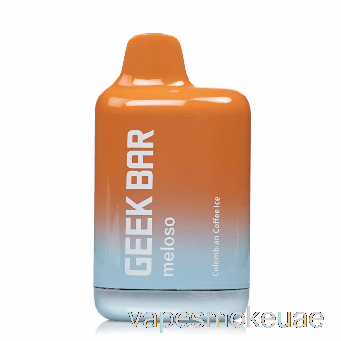 Vape Uae Geek Bar ميلوسو ماكس 9000 ثلج القهوة الكولومبية للاستعمال مرة واحدة